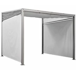 Seitenteil für Pavillon 'Verena' grau 269 x 189 cm 2 Stück