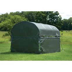 Seitenverkleidung für Weidezelt ohne Stahlgestell grün Polyethylen 370 x 150 cm