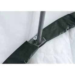 Seitenverkleidung für Weidezelt ohne Stahlgestell grün Polyethylen 370 x 150 cm