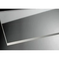 Seitenwand 'Beta' für Drehtür, Klarglas, rechts/links, schwarz matt, teilgerahmt, Sondermaß
