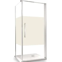 Seitenwand für Drehtür 'Beta Intima' links 90 x 190 cm chrom