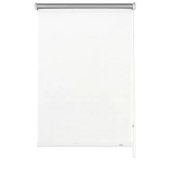 Seitenzug-Rollo 'Thermo energiesparend' Streifen weiß 52 x 180 cm