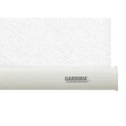 Seitenzug-Rollo 'Thermo energiesparend' Streifen weiß 52 x 180 cm
