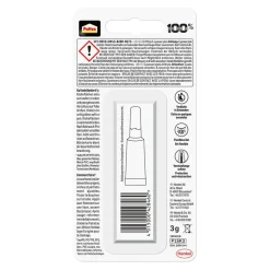 Sekundenkleber '100 %' transparent 3 g