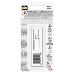 Sekundenkleber 'Glas' transparent 3 g