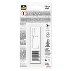 Sekundenkleber 'Ultra Gel' transparent 3 g
