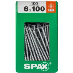 Senkkopfschrauben 'T-Star Plus' Ø 6 x 100 mm 100 Stk.