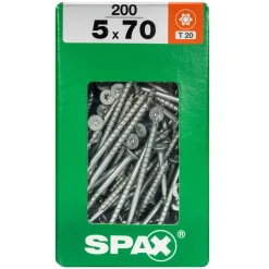 Senkkopfschrauben 'T-Star Plus' Ø 5 x 70 mm 200 Stück