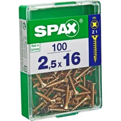 Senkkopfschrauben Ø 2,5 x 16 mm 100 Stück