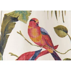 Ösenschal 'Jungle' Leinenoptik bunt 140 x 255 cm