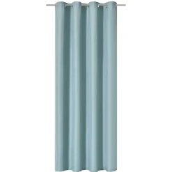 Ösenschal 'Lino' Uni mint 140 x 255 cm