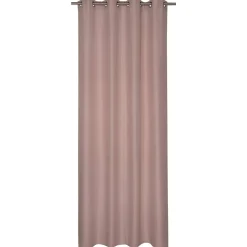 Ösenschal 'Lino' Uni rosa 140 x 255 cm