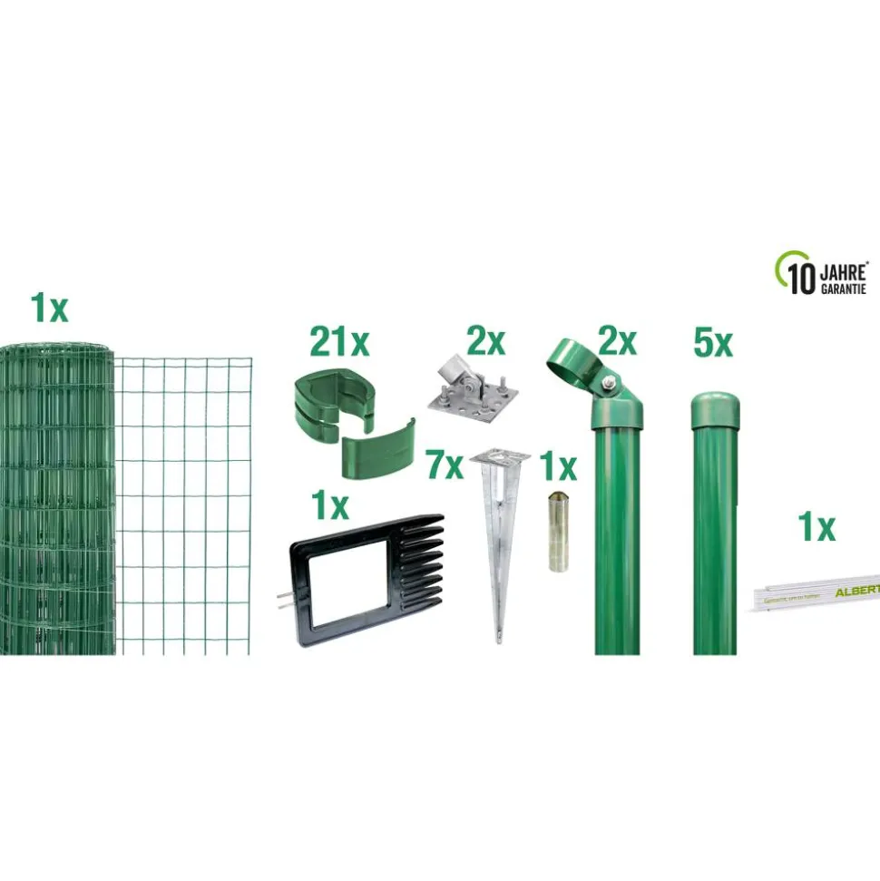 Set Fix-Clip Pro® grün Ø 2,2 mm 81 x 1000 cm