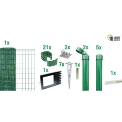 Set Fix-Clip Pro® grün Ø 2,2 mm 102 x 1000 cm