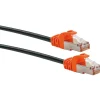S/FTP-Netzwerkkabel CAT 7 schwarz, 5 m