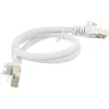 S/FTP-Netzwerkkabel CAT 6 weiß 0,5 m