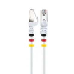 S/FTP-Netzwerkkabel CAT 7 weiß 5 m
