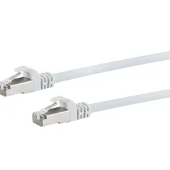 SF/UTP-Netzwerkkabel CAT 6 weiß, 30 m