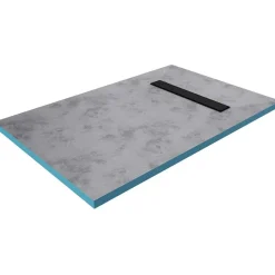 Showerboard grau 80 x 120 x 4 cm