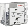 Sicherungsmutter M6 Edelstahl 50 Stück