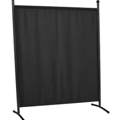 Sichtschutz Stellwand 'Swingtex' dunkelgrau 178 x 178 cm