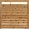 Sichtschutzzaun 'Jena' Kiefernholz naturfarben 180 x 180 cm