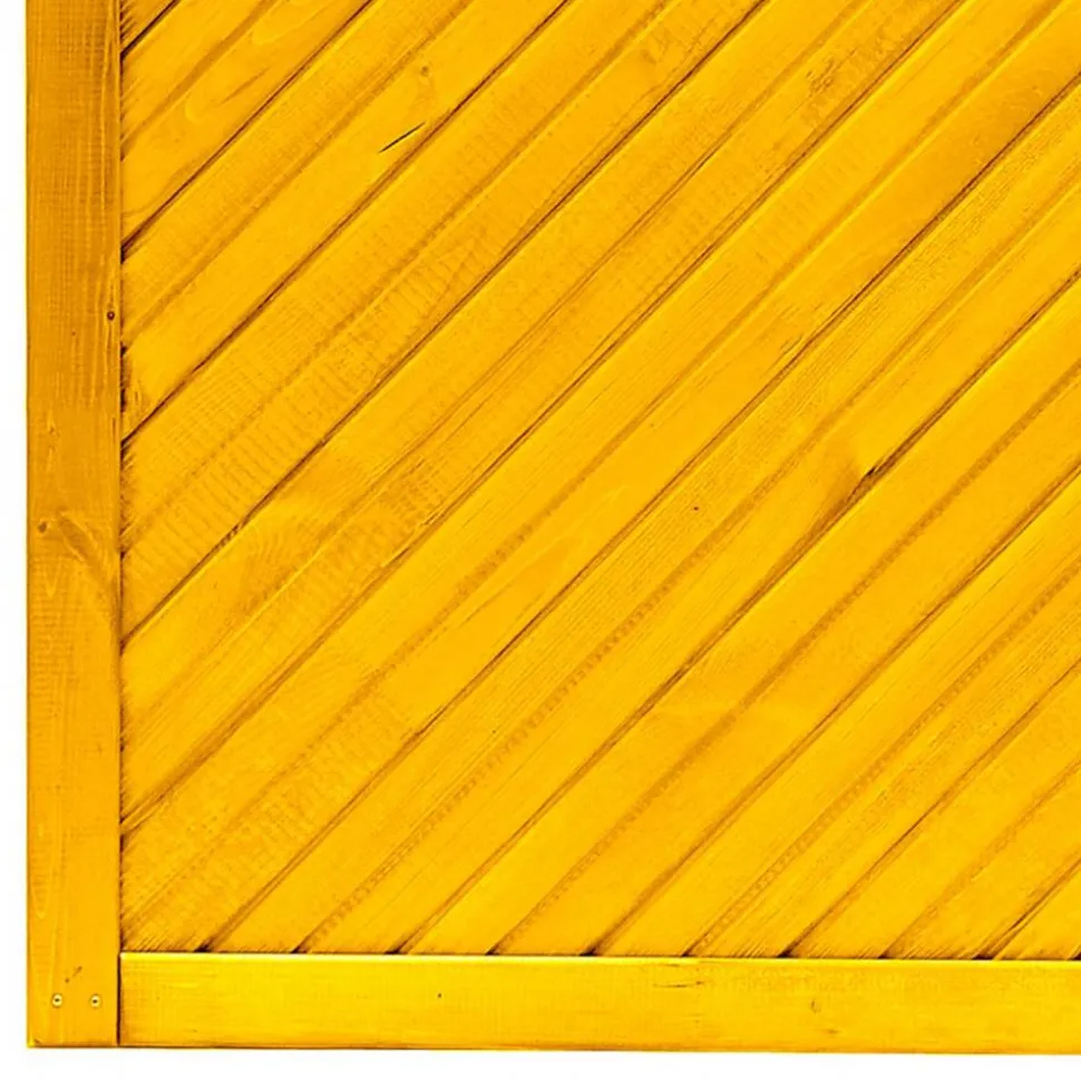 Sichtschutzzaun 'Toulon' mit Bogen 180 x 180/195 cm pinie