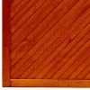 Sichtschutzzaun 'Toulon' mit Bogen 180 x 180/195 cm teak