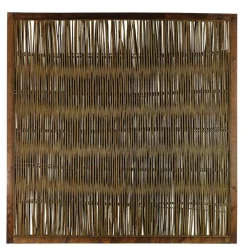 Sichtschutzzaun/Weidenwand 'Cornwall' 180 x 180 cm natur