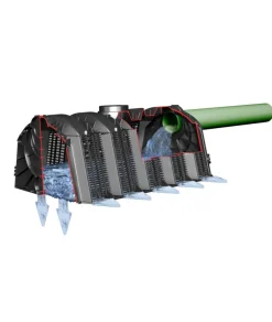 Sicker-Tunnel Versickerungsset schwarz 2400 l, 9,6 m