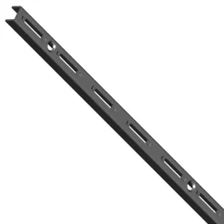 Single-Wandschiene, schwarz, 50 cm
