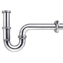 Siphon verchromt 1 1/4" x 120 mm