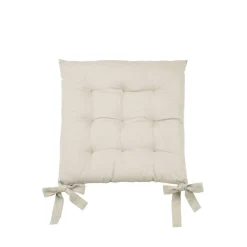 Sitzkissen 'Pure & Glam' silbern 40 x 40 x 8 cm