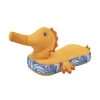 Sitzsack und Schwimmtier 'Seepferdchen' gelb 101 x 38 x 43 cm