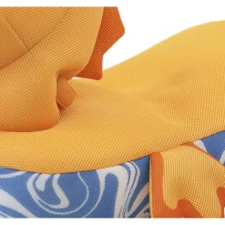 Sitzsack und Schwimmtier 'Seepferdchen' gelb 101 x 38 x 43 cm