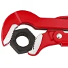 S-Maul-Rohrzange rot pulverbeschichtet 425 mm 1,5"