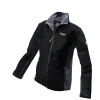 Softshelljacke schwarz Gr. L, atmungsaktiv