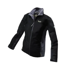 Softshelljacke schwarz Gr. XL, atmungsaktiv