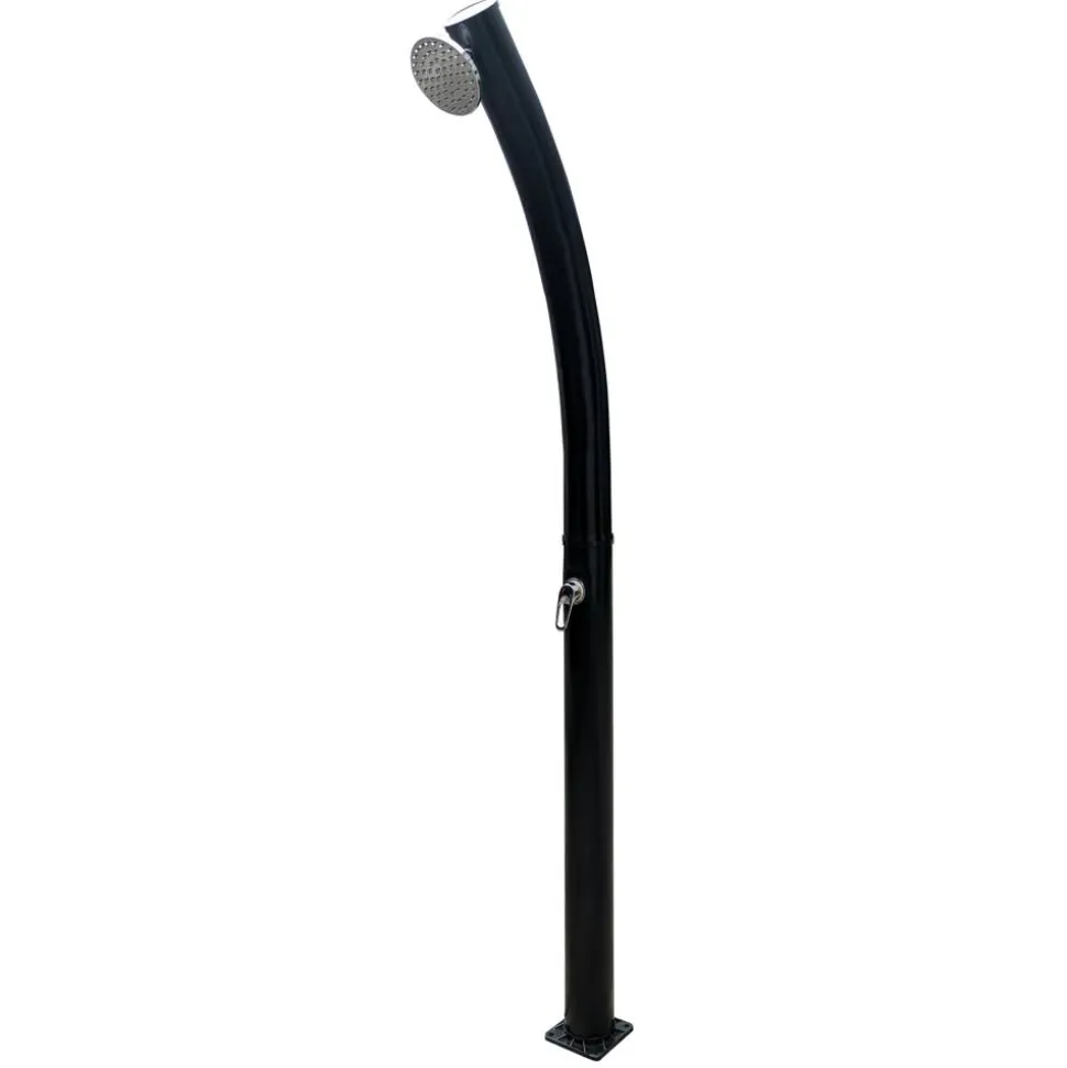 Solardusche schwarz 20 l 215 cm