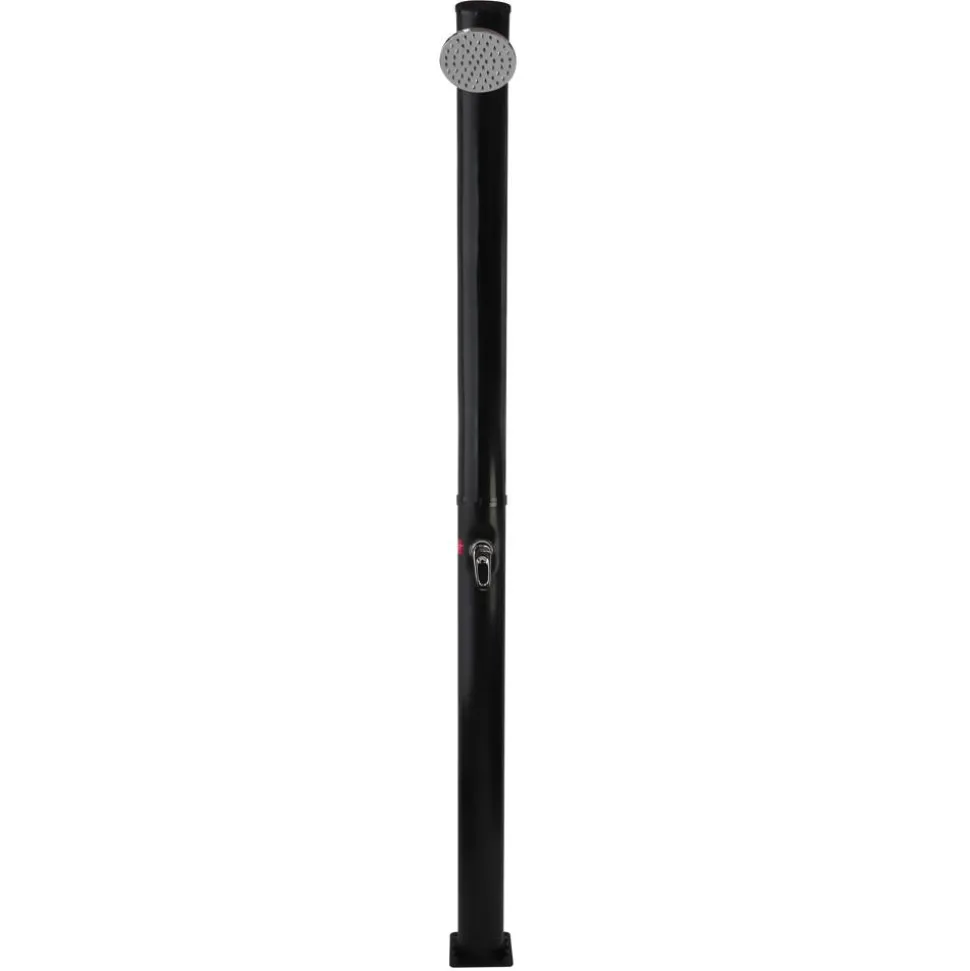 Solardusche schwarz 20 l 215 cm