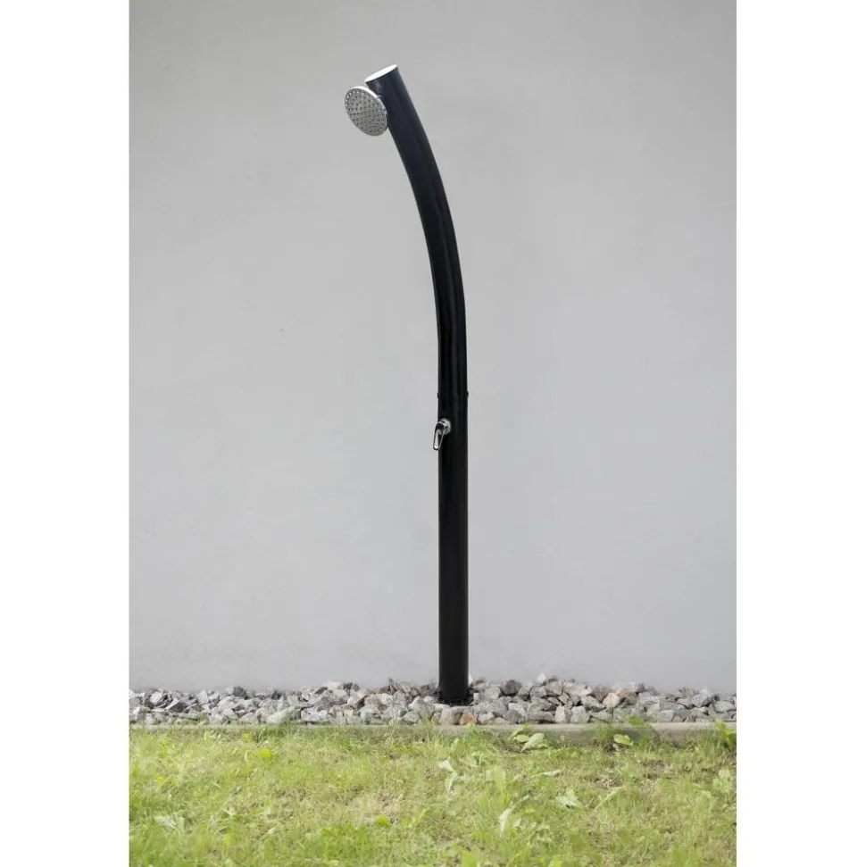 Solardusche schwarz 20 l 215 cm