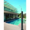 Solardusche schwarz Aluminium 30 l