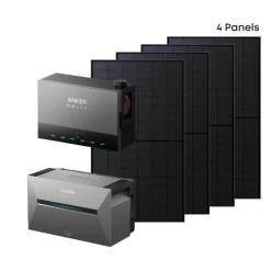 Solarmodul-Set 4 x 500 W mit Solarbank 3 'E2700 Pro' und Power Dock