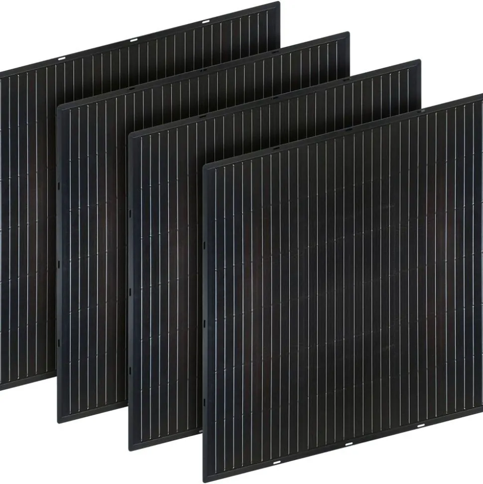 Solarmodul-Set 'SOPA5800' 4 x 200 Wp, 102 x 102 cm