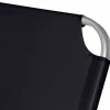 Sonnenliege 'Alu-XXL' klappbar schwarz 69 x 38 x 201 cm