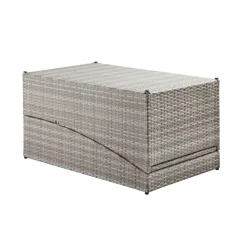 Sonnenliege 'Michelle' klappbar grau 60 x 40 x 200 cm