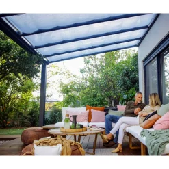 Sonnensegel für Terrassenüberdachung 'Stockholm' 325 x 64,5 cm 5 Stück