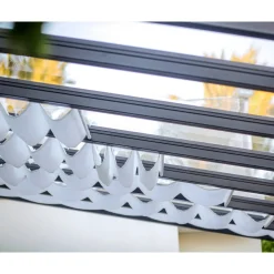 Sonnensegel für Terrassenüberdachung 'Stockholm' 325 x 64,5 cm 5 Stück