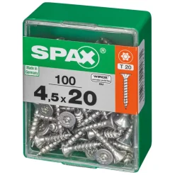 Spax Universalschrauben T-Star plus T20 Stahl 4,5 x 20 mm 100 Stück