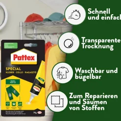 Spezialkleber 'Textil' weiß 20 g